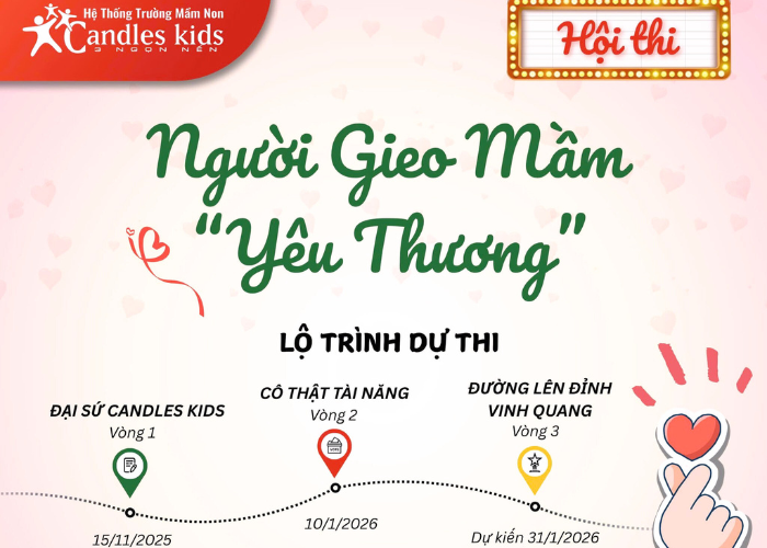 Công Bố Hội Thi “Người Gieo Mầm Yêu Thương” 2025 – Tôn Vinh Đội Ngũ Giáo Viên Nhân Dịp 20/11